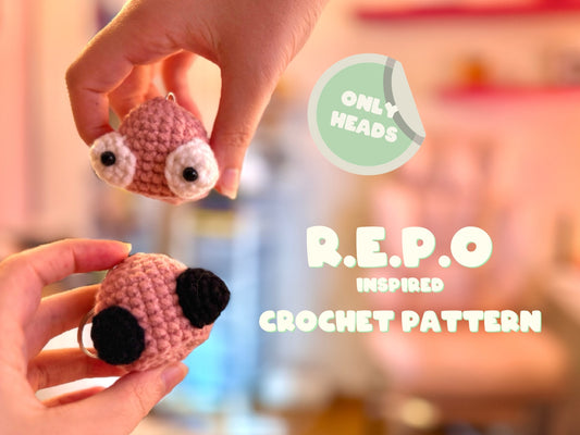 R.E.P.O. inspired Head Keychain
