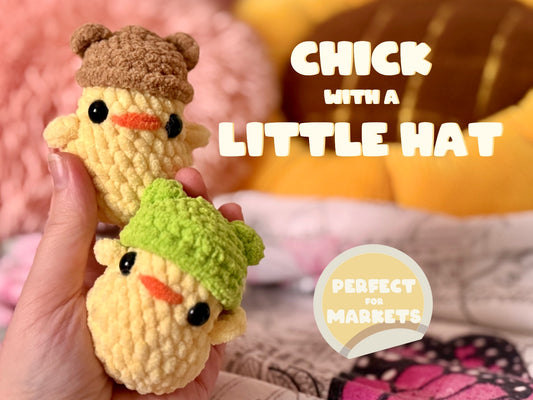 Chick with a little hat