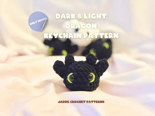 Night & Light Dragon Crochet Pattern