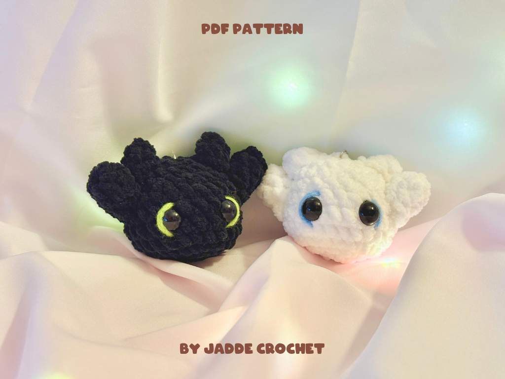 Night & Light Dragon Crochet Pattern