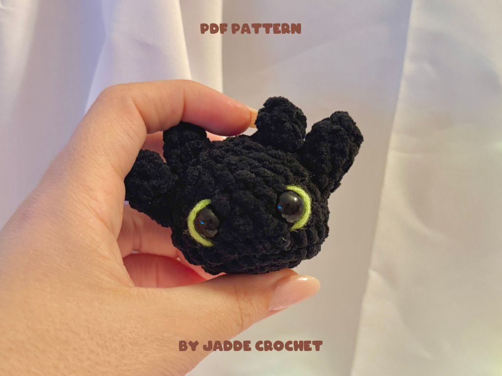 Night & Light Dragon Crochet Pattern