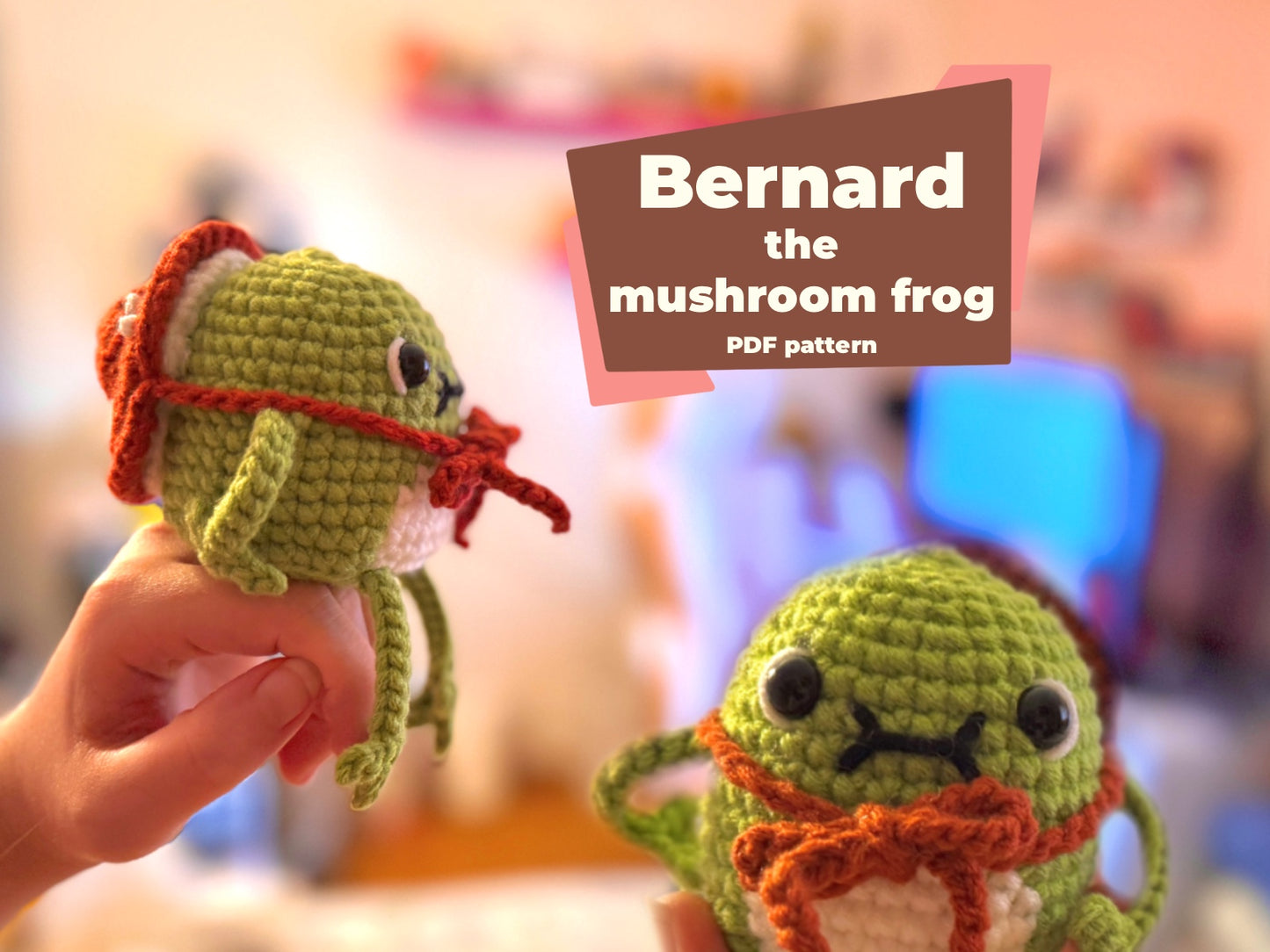 Bernard the Mushroom Frog | What’s that pattern?