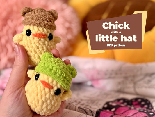 Chick with a little hat | Perfect for markets
