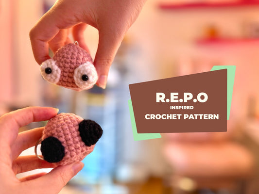 R.E.P.O. inspired Head Keychain | Only Heads
