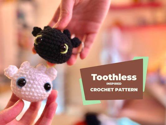 Toothless inspired Head Keychain | Only Heads